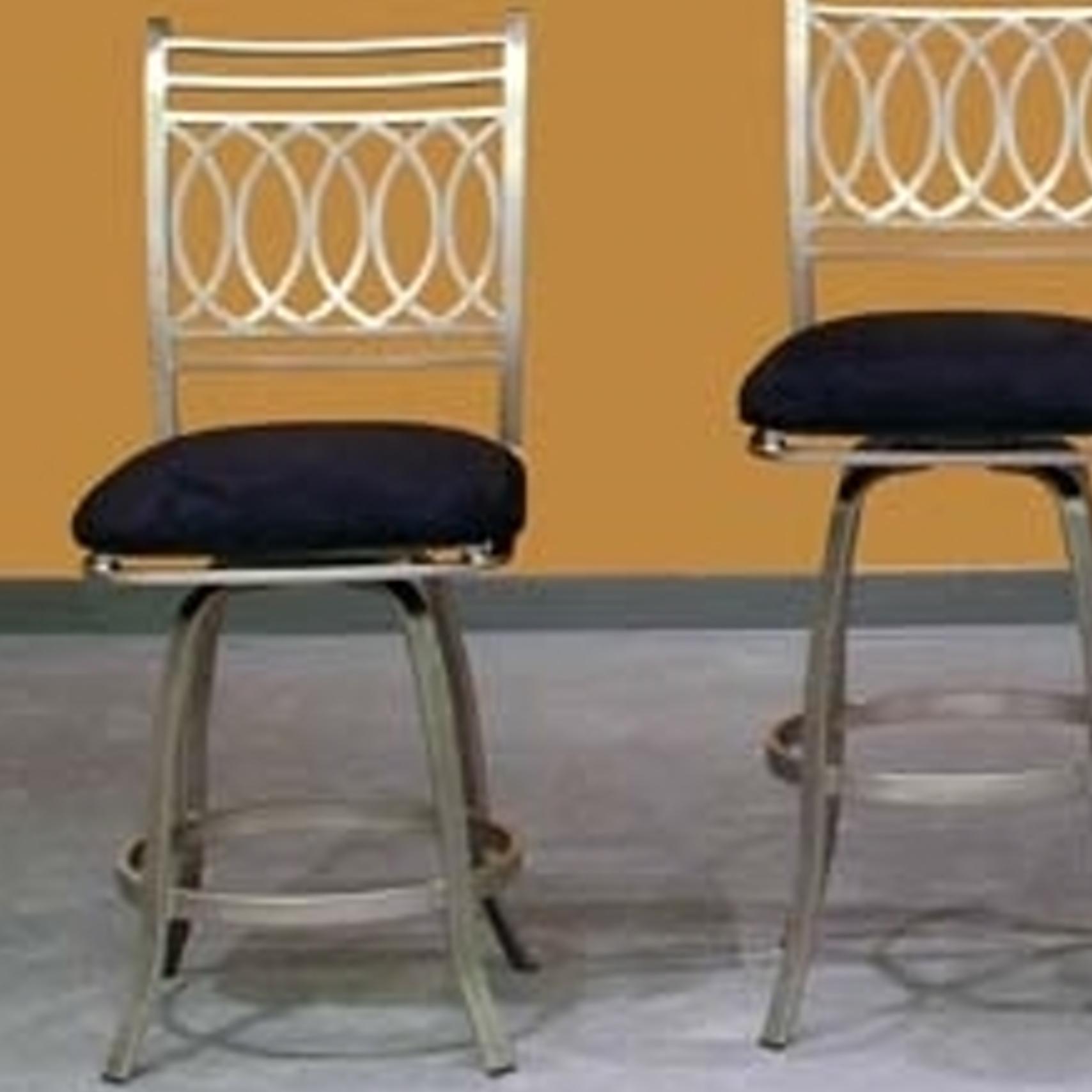 Chintaly Imports Julia JULIACS Swivel Counter Stool Corner Furniture